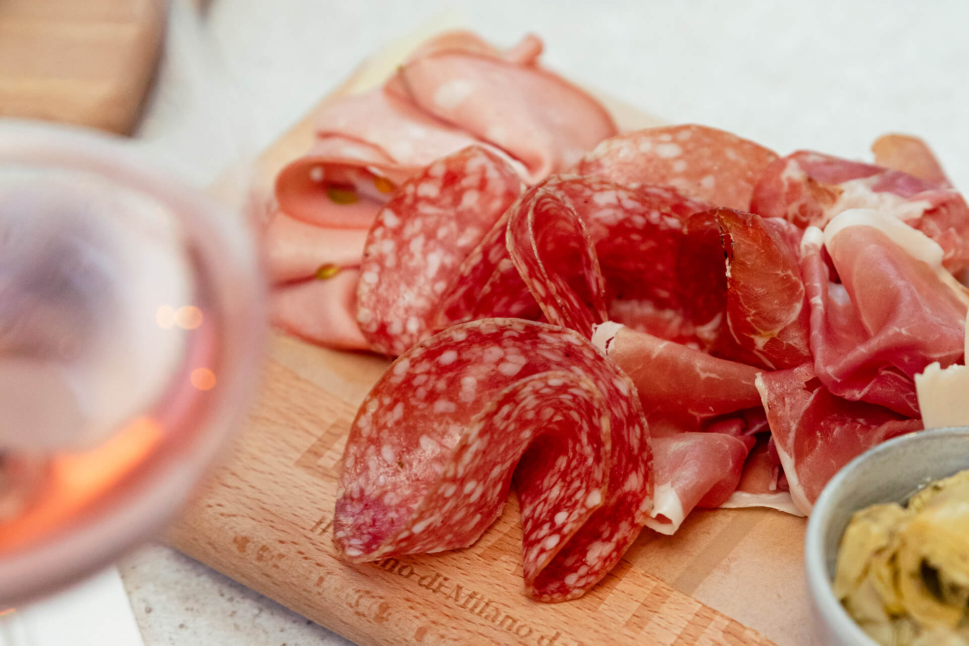 Salumi e formaggi